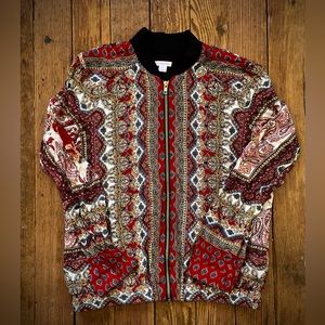 XHILARATION Spring/Summer Zipper Jacket